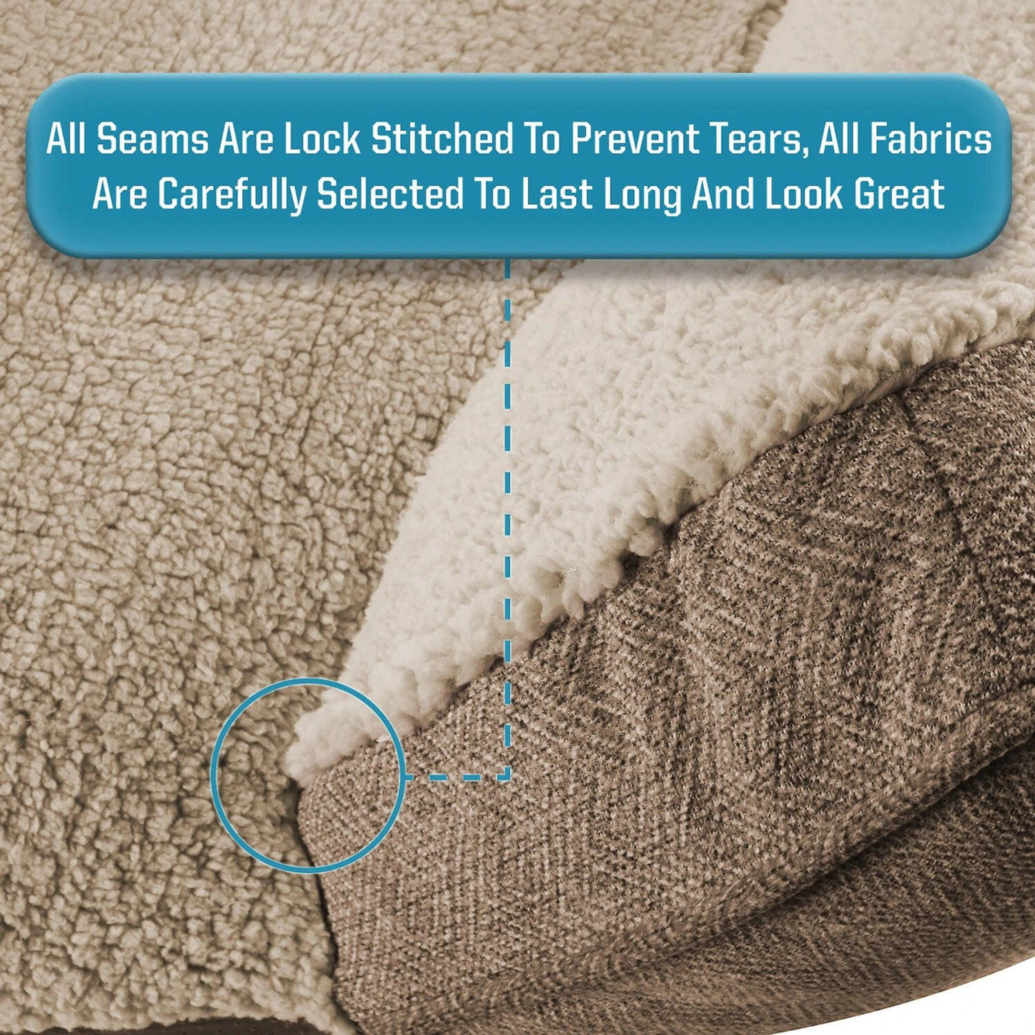 Canine Creations Step In Orthopedic Bolster Dog Bed 6 Canine Creations Step In Orthopedic Bolster Dog Bed - Image 6