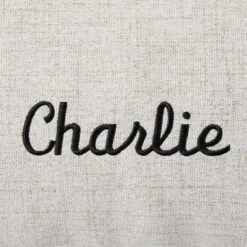 Frisco Personalized Knife Edge Bed, Beige Linen, X-Large -PetSafe Shop Sale 311760 PT3. AC SS1800 V1630593981