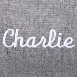 Frisco Personalized Knife Edge Bed, Dark Grey Linen, X-Large -PetSafe Shop Sale 311764 PT3. AC SS1800 V1630594000