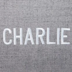 Frisco Personalized Knife Edge Bed, Dark Grey Linen, X-Large -PetSafe Shop Sale 311764 PT4. AC SS1800 V1630594020