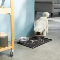 Frisco Silicone Fish Print Dog & Cat Food Mat, Black 8 Frisco Silicone Fish Print Dog & Cat Food Mat, Black -PetSafe Shop Sale 311953 PT2. AC SS1800 V1642542742