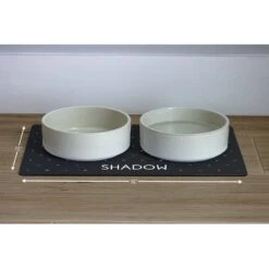 904 Custom Personalized Modern Dashed Dog & Cat Placemat -PetSafe Shop Sale 314067 PT2. AC SS1800 V1637018210