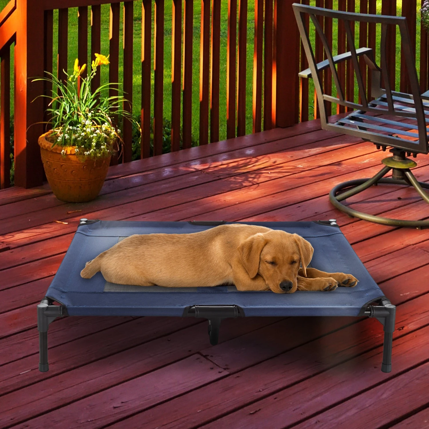 Pet Adobe Steel Frame Elevated Dog Bed 6 Pet Adobe Steel Frame Elevated Dog Bed - Image 6