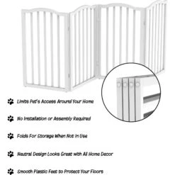 Pet Adobe Scallop Top Freestanding Dog & Cat Gate -PetSafe Shop Sale 314959 PT2. AC SS1800 V1626398199