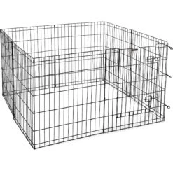 Pet Adobe 8-Panel Folding Metal Dog & Cat Playpen 13 Pet Adobe 8-Panel Folding Metal Dog & Cat Playpen -PetSafe Shop Sale 315023 PT5. AC SS1800 V1626390088