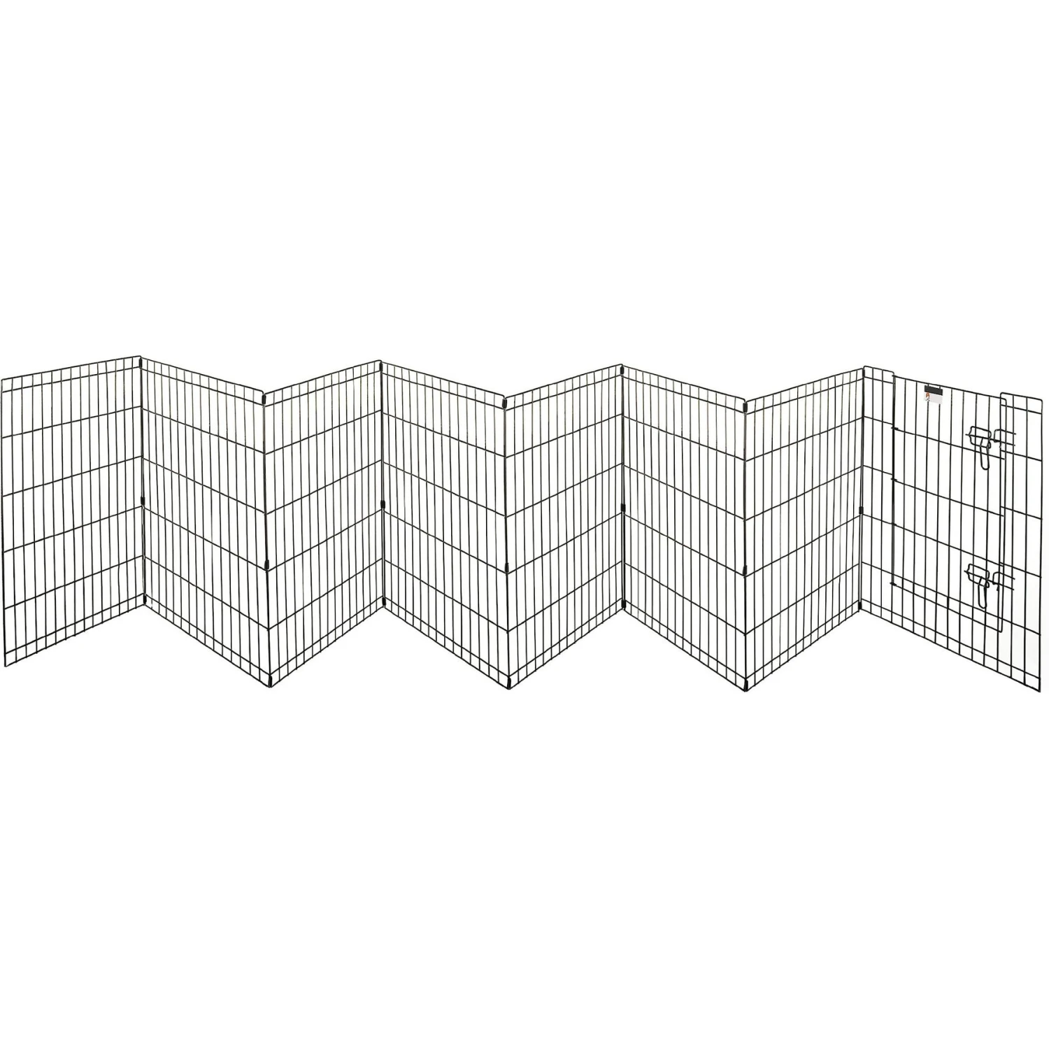 Pet Adobe 8-Panel Folding Metal Dog & Cat Playpen 8 Pet Adobe 8-Panel Folding Metal Dog & Cat Playpen - Image 8