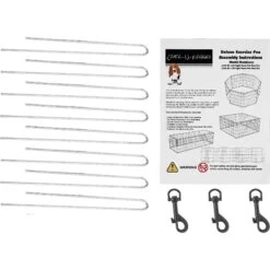 Pet Adobe 8-Panel Folding Metal Dog & Cat Playpen & Door 9 Pet Adobe 8-Panel Folding Metal Dog & Cat Playpen & Door -PetSafe Shop Sale 315027 PT2. AC SS1800 V1626393776