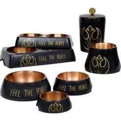 STAR WARS Melamine Stainless Steel Double Dog & Cat Bowl -PetSafe Shop Sale 315271 PT8. AC SS1800 V1647288760