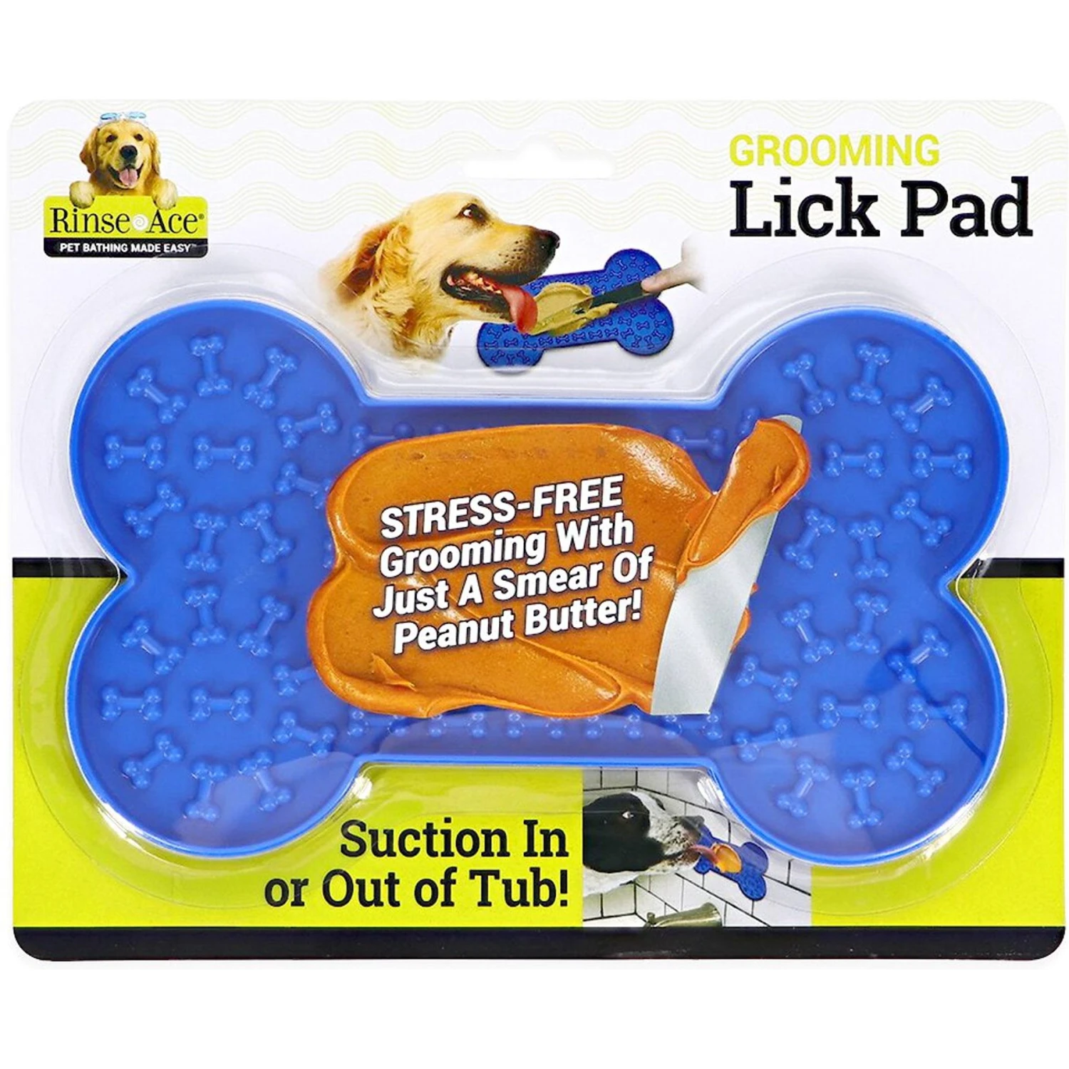 Rinse Ace Suction Grooming Lick Pad Dog Grooming Tool 2 Rinse Ace Suction Grooming Lick Pad Dog Grooming Tool - Image 2