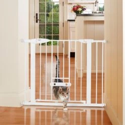 MyPet Wide Walk Through EasyPass Pet Gate, 30" High - White -PetSafe Shop Sale 319745 PT3. AC SS1800 V1635257604