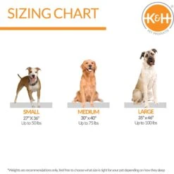 K&H Pet Products Quilt-Top Superior Orthopedic Dog Bed -PetSafe Shop Sale 320325 PT3. AC SS1800 V1631775202