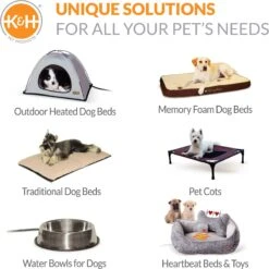 K&H Pet Products Quilt-Top Superior Orthopedic Dog Bed -PetSafe Shop Sale 320325 PT8. AC SS1800 V1631771022
