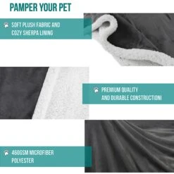 PetAmi Sherpa Cat & Dog Blanket -PetSafe Shop Sale 326482 PT6. AC SS1800 V1631838384