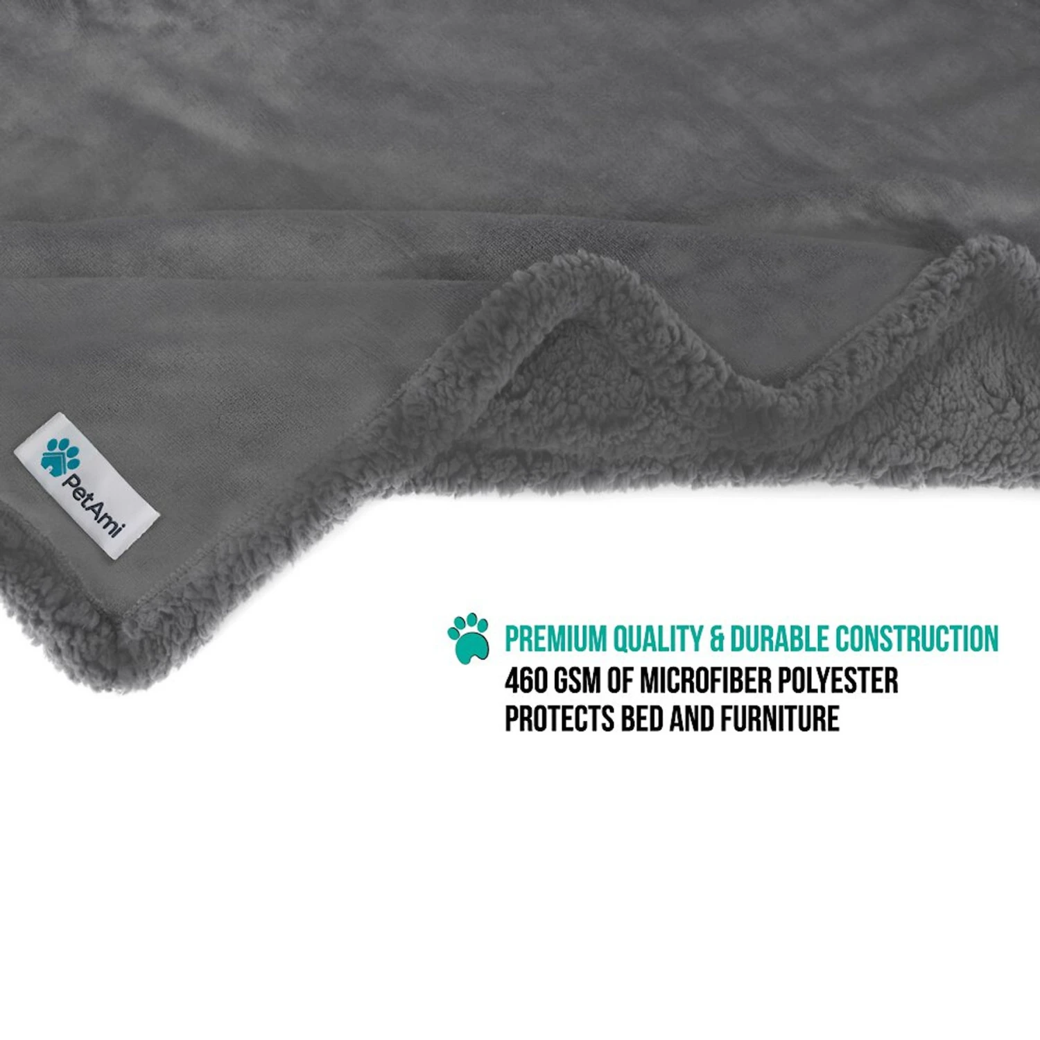 PetAmi Waterproof Couch Cat & Dog Blanket 3 PetAmi Waterproof Couch Cat & Dog Blanket - Image 3