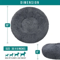 PetAmi Donut Cat & Dog Bed -PetSafe Shop Sale 326593 PT3. AC SS1800 V1631832373