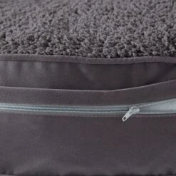 Happy Hounds Scooter Deluxe Round Pillow Dog Bed With Removable Cover, Gray -PetSafe Shop Sale 328581 PT5. AC SS1800 V1631157706