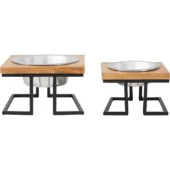 Frisco Premium Wood Elevated Single Dog & Cat Bowl 12 Frisco Premium Wood Elevated Single Dog & Cat Bowl -PetSafe Shop Sale 331493 PT5. AC SS1800 V1657656891