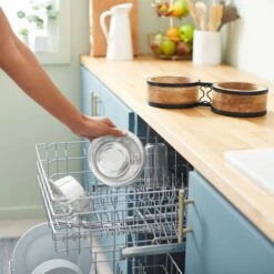 Frisco Premium Elevated Bone Design Stainless Steel Double Diner Dog & Cat Bowl -PetSafe Shop Sale 331499 PT6. AC SS1800 V1657656892