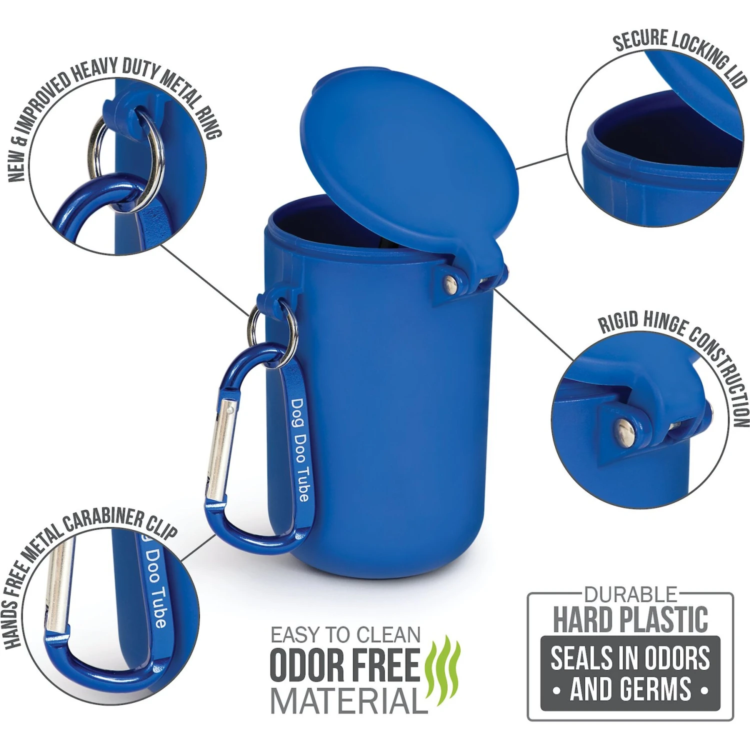 DDT Dog Doo Tube Portable Trash Can, Medium 7 DDT Dog Doo Tube Portable Trash Can, Medium - Image 7