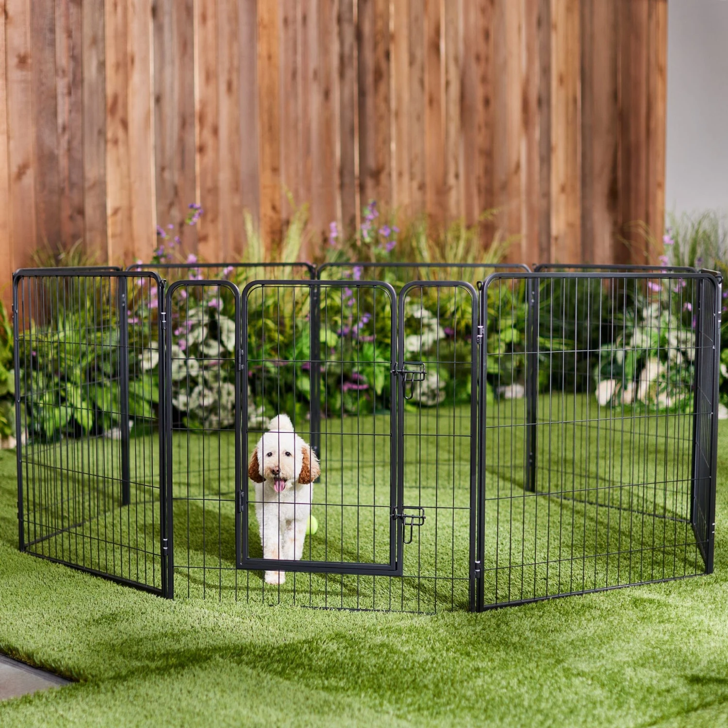 Frisco Ultimate Outdoor Lightweight Heavy Duty Steel Metal Playpen 1 Frisco Ultimate Outdoor Lightweight Heavy Duty Steel Metal Playpen