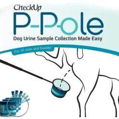 CheckUp P-Pole Telescopic Pole, Cups, Pipettes & Vials Dog Urine Collection Pack -PetSafe Shop Sale 338797 PT4. AC SS1800 V1636387906