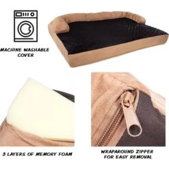 Pet Adobe Orthopedic Foam Covered Dog Bed -PetSafe Shop Sale 344976 PT2. AC SS1800 V1637287363