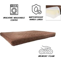 Pet Adobe Waterproof Indoor/Outdoor Memory Foam Dog Bed -PetSafe Shop Sale 345008 PT2. AC SS1800 V1637286740