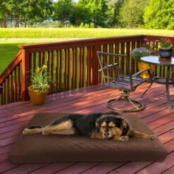 Pet Adobe Waterproof Indoor/Outdoor Memory Foam Dog Bed -PetSafe Shop Sale 345008 PT5. AC SS1800 V1637279572