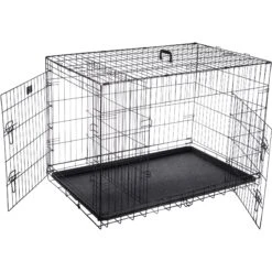Pet Adobe Portable Folding Wire Dog Crate