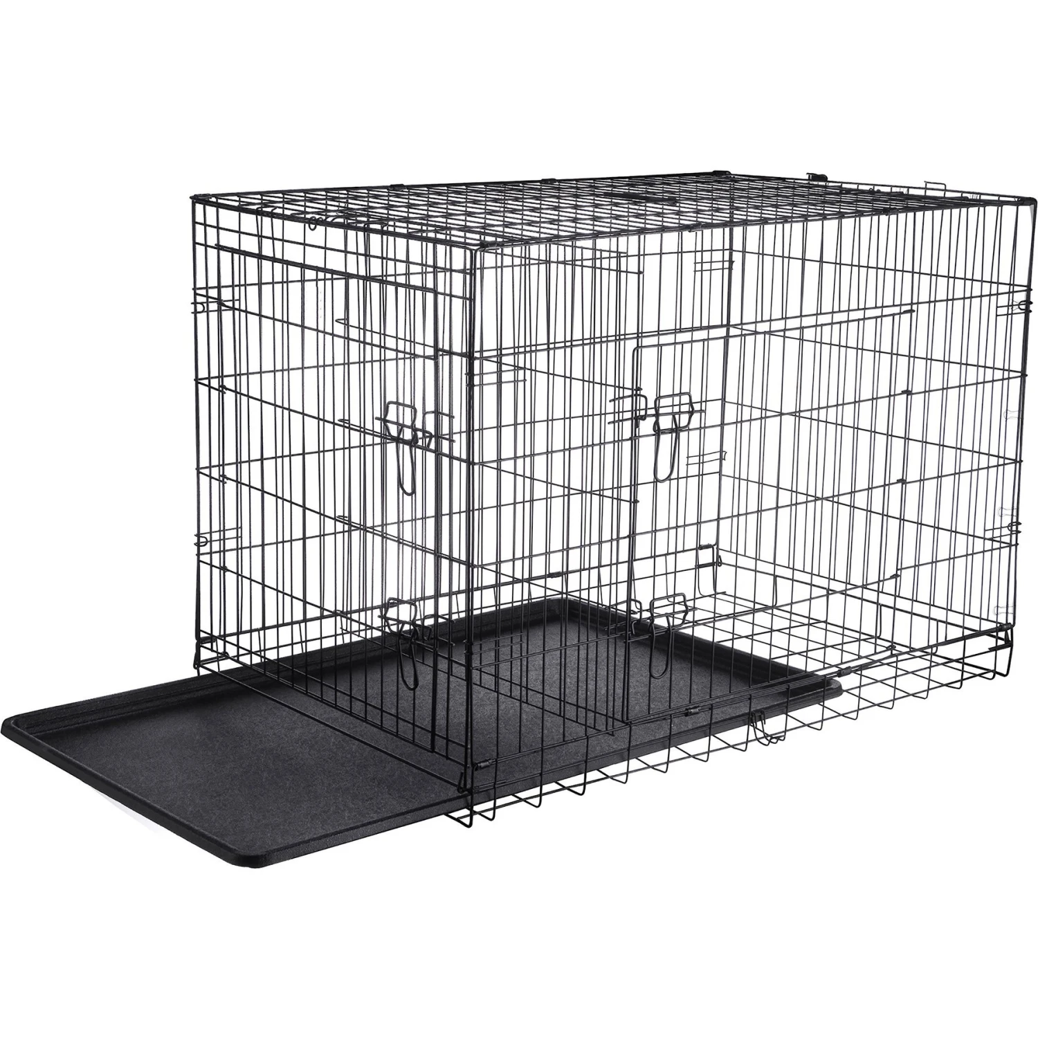 Pet Adobe Portable Folding Wire Dog Crate 2 Pet Adobe Portable Folding Wire Dog Crate - Image 2