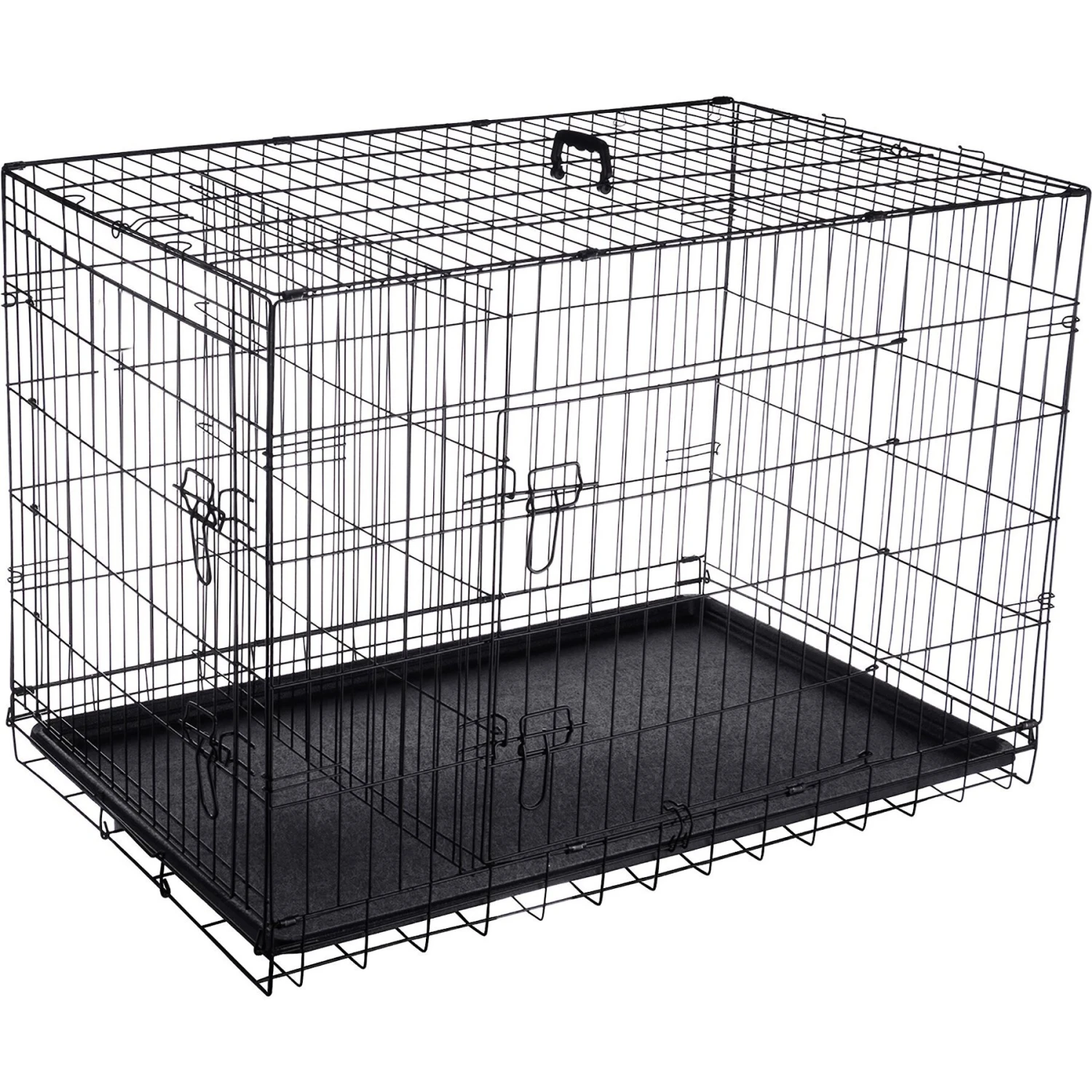 Pet Adobe Portable Folding Wire Dog Crate 6 Pet Adobe Portable Folding Wire Dog Crate - Image 6