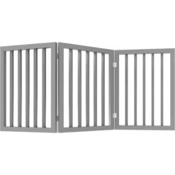 Pet Adobe Freestanding 3-Panel Wood Dog Gate -PetSafe Shop Sale 345106 PT7. AC SS1800 V1637284347