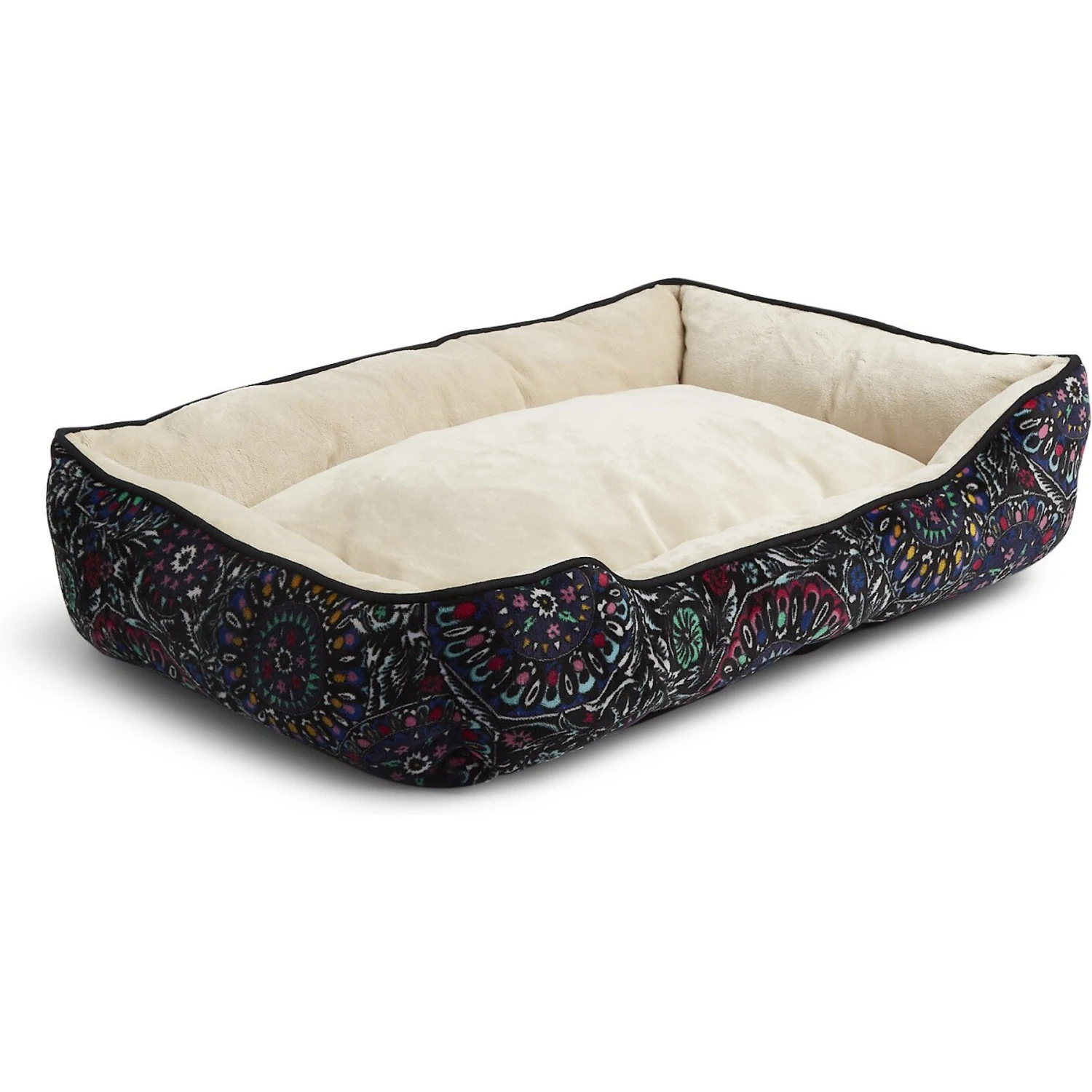 Vera Bradley Stained Glass Medallion Cat & Dog Bed 1 Vera Bradley Stained Glass Medallion Cat & Dog Bed