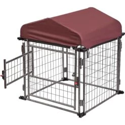 Two By Two The Hangout Expandable Steel Dog Kennel, Small, Black -PetSafe Shop Sale 346897 PT3. AC SS1800 V1638316651