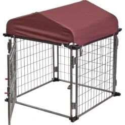 Two By Two The Hangout Expandable Steel Dog Kennel, Small, Black -PetSafe Shop Sale 346897 PT4. AC SS1800 V1638313931