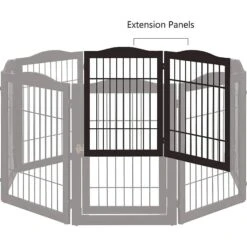 Unipaws Pet Gate Playpen 2-Panel Extension Kit 7 Unipaws Pet Gate Playpen 2-Panel Extension Kit -PetSafe Shop Sale 352573 PT2. AC SS1800 V1645123006