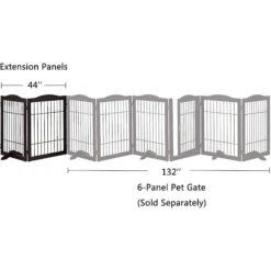 Unipaws Pet Gate Playpen 2-Panel Extension Kit 9 Unipaws Pet Gate Playpen 2-Panel Extension Kit -PetSafe Shop Sale 352573 PT4. AC SS1800 V1645127185