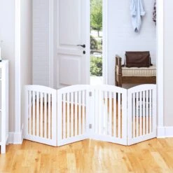 Pawland Freestanding Foldable Wooden Dog Gate -PetSafe Shop Sale 356204 PT3. AC SS1800 V1641615134