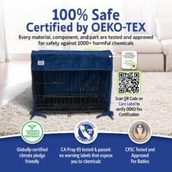 Pet Dreams Open Front Dog Crate Cover -PetSafe Shop Sale 362678 PT3. AC SS1800 V1684886529