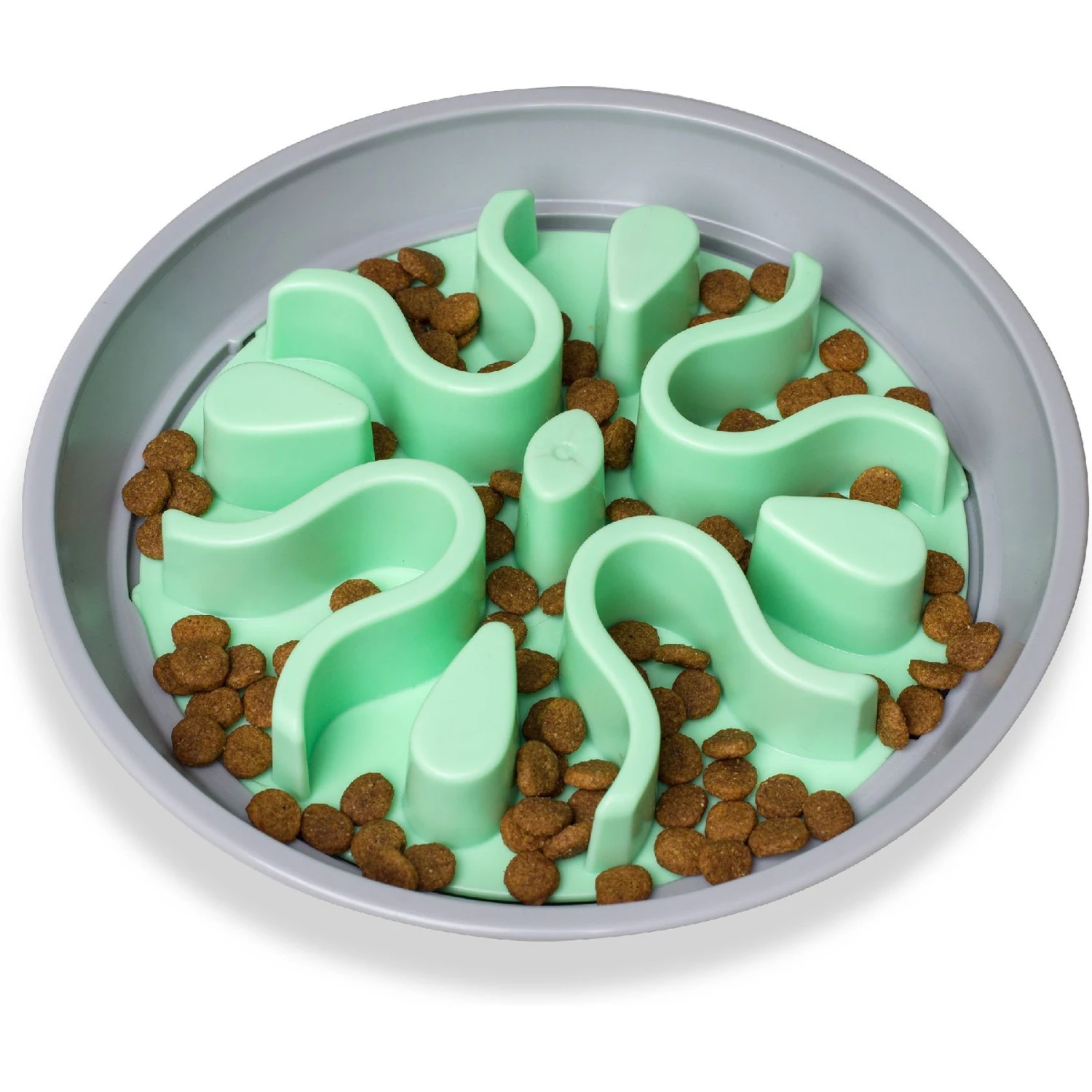 Outward Hound Fun Feeder Wobble Slo-Bowl Dog Bowl, Mint 1 Outward Hound Fun Feeder Wobble Slo-Bowl Dog Bowl, Mint