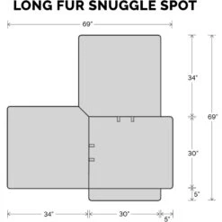FurHaven Polyester Furniture Luxury Snuggle Spot Furniture Protector -PetSafe Shop Sale 363168 PT4. AC SS1800 V1658004445