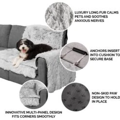 FurHaven Polyester Furniture Luxury Snuggle Spot Furniture Protector -PetSafe Shop Sale 363168 PT6. AC SS1800 V1657999157