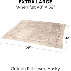 FurHaven Polyester Long Fur & Velvet Dog Blanket -PetSafe Shop Sale 363174 PT4. AC SS1800 V1657657265