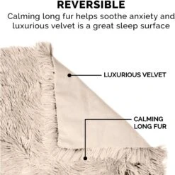 FurHaven Polyester Long Fur & Velvet Dog Blanket -PetSafe Shop Sale 363174 PT6. AC SS1800 V1658002510
