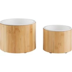 Frisco Elevated Non-Skid Bamboo Melamine Dog Bowl With Bamboo Stand 10 Frisco Elevated Non-Skid Bamboo Melamine Dog Bowl With Bamboo Stand -PetSafe Shop Sale 363391 PT5. AC SS1800 V1657657268
