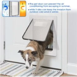 Ownpets Plastic Flap Dog Door -PetSafe Shop Sale 370241 PT2. AC SS1800 V1646089002