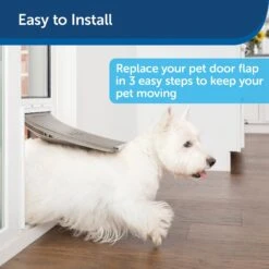 PetSafe Extreme Weather Sliding Glass Dog & Cat Door Replacement -PetSafe Shop Sale 370781 PT4. AC SS1800 V1645807594