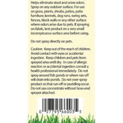 NaturVet Yard Odor Eliminator Plus With Citronella -PetSafe Shop Sale 60361 PT2. AC SS1800 V1490384650