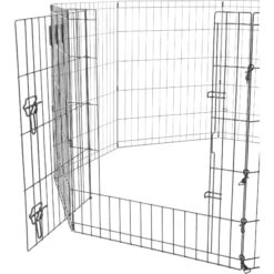 MidWest Wire Dog Exercise Pen With Step-Thru Door, Black E-Coat 16 MidWest Wire Dog Exercise Pen With Step-Thru Door, Black E-Coat -PetSafe Shop Sale 60389 PT7. AC SS1800 V1567184625