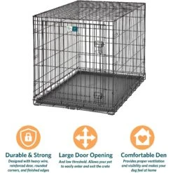 MidWest LifeStages Single Door Collapsible Wire Dog Crate 14 MidWest LifeStages Single Door Collapsible Wire Dog Crate -PetSafe Shop Sale 60411 PT6. AC SS1800 V1647554635